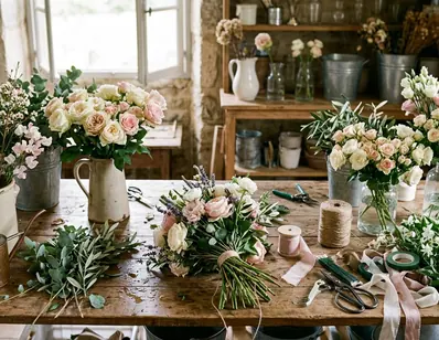 Image montrant un liage floral