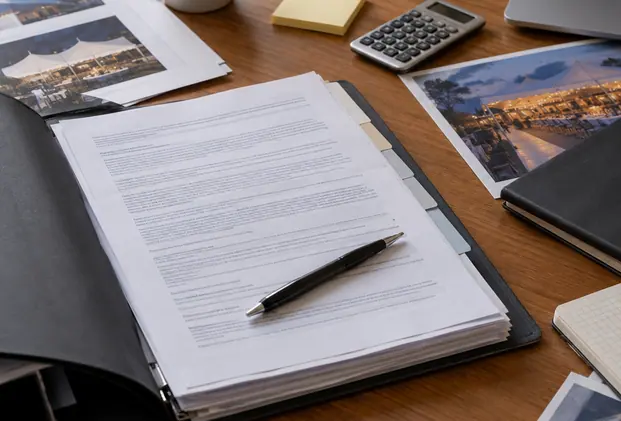 Image montrant les détails du contrat