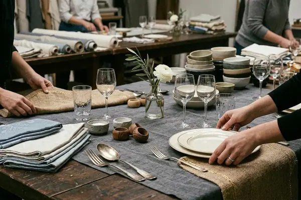 Guide Complet de l'Art de la Table : Nappage, Vaisselle et Chemin de Table